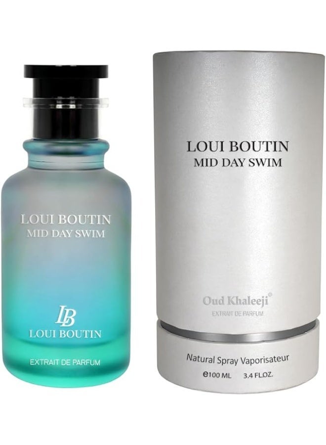 Oud Khaleeji LOUI BOUTIN MID DAY SWIM EDP 100ml Perfume - A Refreshing Dive into Opulence, Elegance, and Captivating Fragrance - Image 1