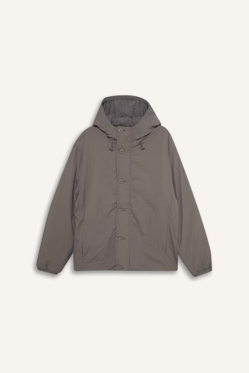 DeFacto Regular Fit Hooded Zippered Waterproof Jacket - Image 4