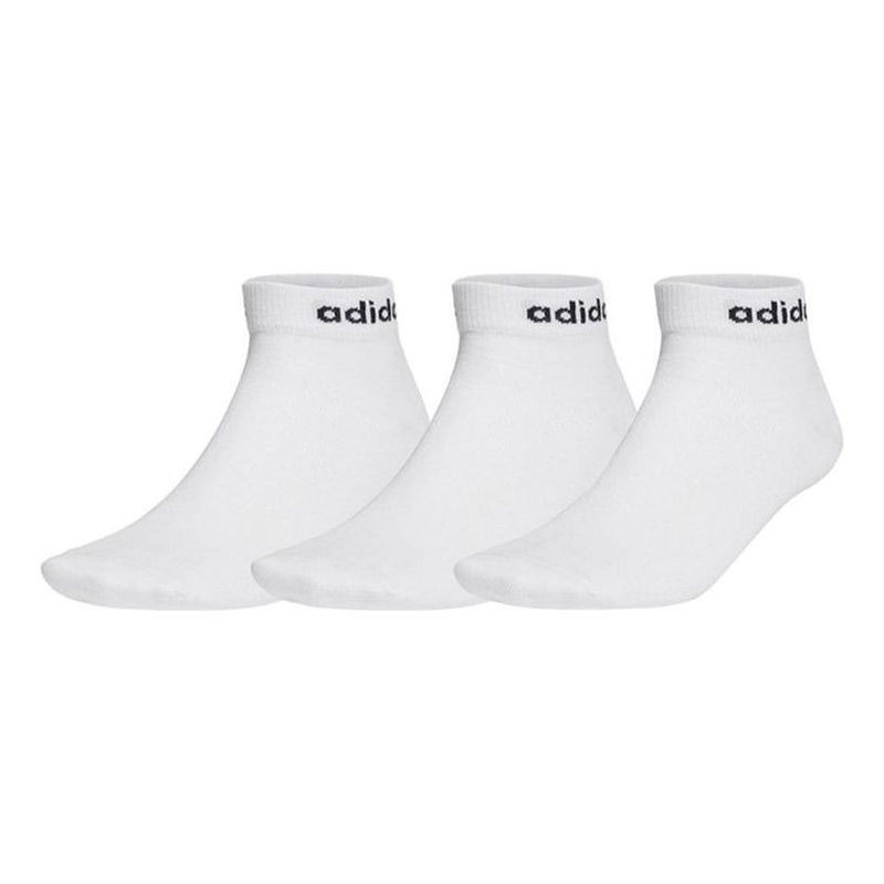 adidas neo Unisex Nc Ankle Socks 3 Packs White