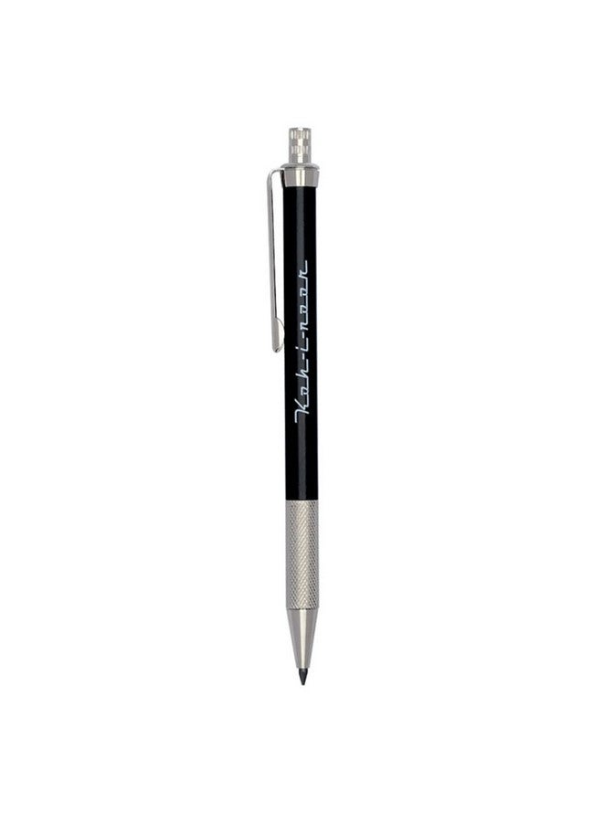 KOH-I-NOOR Koh-I-Noor Toison d'Or Notebook Incremental Clutch Lead Holder with 2mm x 90mm Lead, Black, 1 Each (5608CN1005KK)  - Image 4