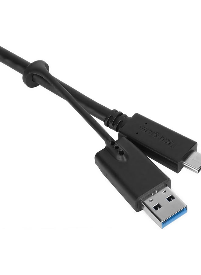 targus USB-C Docking Station with Dual 4K 60Hz HDMI, Gigabit Ethernet LAN, Multiport Adapter with USB-C & USB 3.0, Type-C Hub, Laptop Dock for MacBook, Windows, iPad Pro Black - Image 4