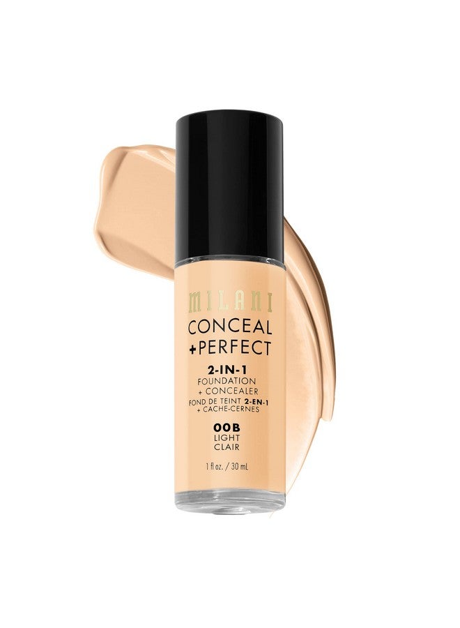MILANI Conceal + Perfect 2-In-1 Foundation and Concealer 00B Light