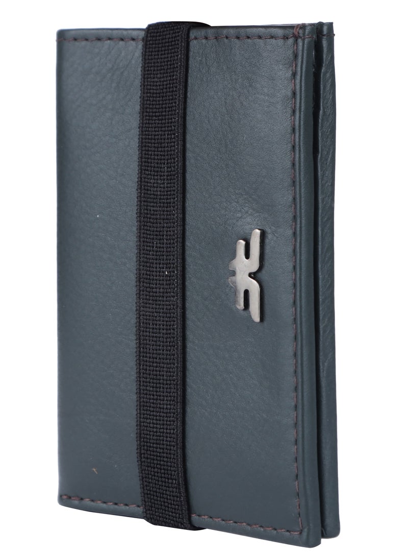 LAVERI LEATHER Laveri Genuine Leather Designer Card Holder Wallet With RFID Protection 1977L  - Image 3