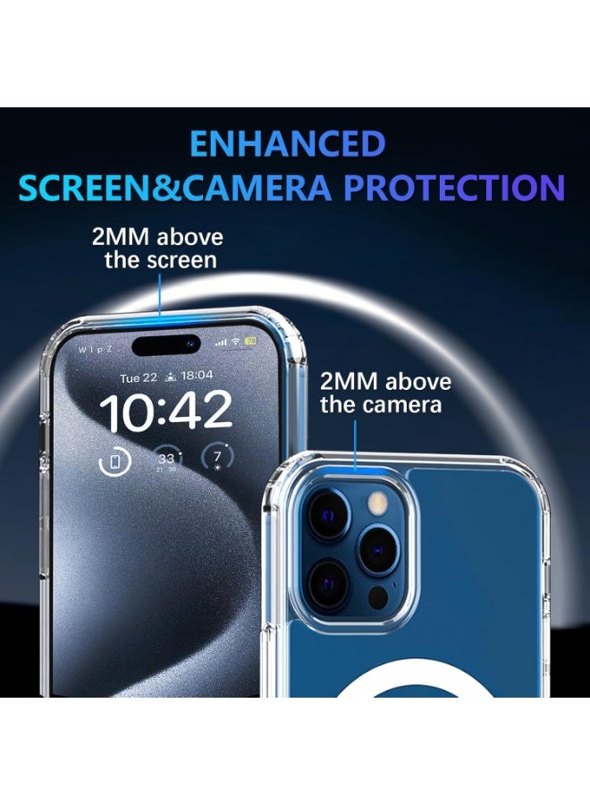 ORYXA iPhone 11 Case Clear, MagSafe Magnetic iPhone 11 Cover, Anti-Yellowing Crystal Clear Shockproof Bumper, Ultra Slim Transparent Hard PC Phone Case for Apple iPhone 11, Wireless Charging Compatible - Image 4