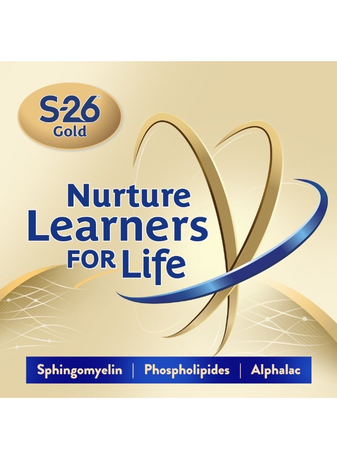 S26 GOLD 4 Stage 4, 3-6 Years Milk Powder for Kids Tin 800g - Image 3
