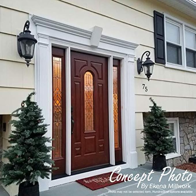 CAP09X07X03RI CAPITAL PILASTER, 7 1/2"W X 8 1/2"H, FACTORY PRIMED WHITE - Image 2