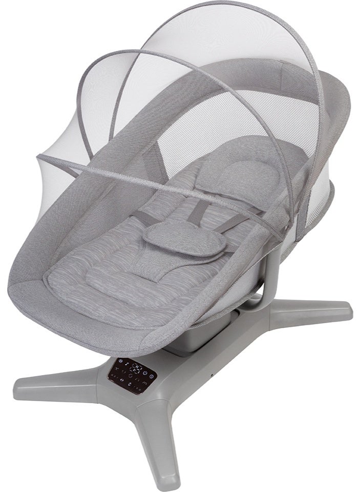 Mastela Electric baby rocking bed with music and mosquito net for optimal protection and comfort - Image 1