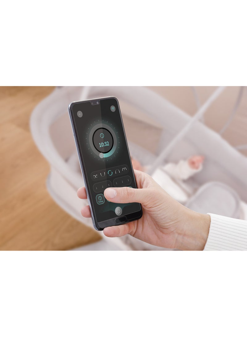 Mastela Electric baby rocking bed with music and mosquito net for optimal protection and comfort - Image 5