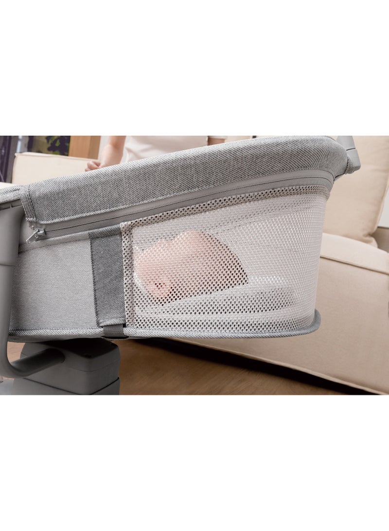 Mastela Electric baby rocking bed with music and mosquito net for optimal protection and comfort - Image 2