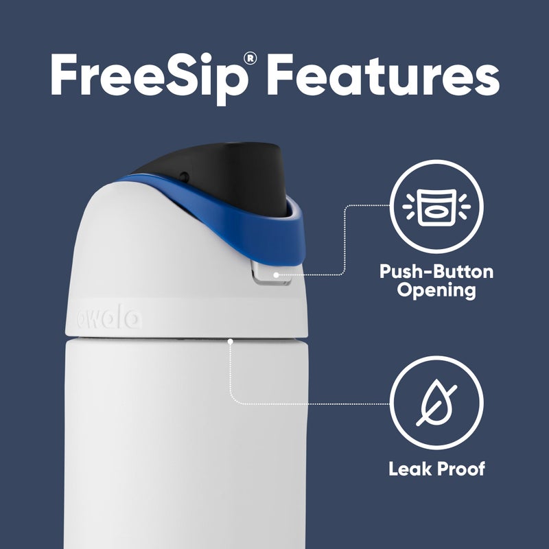 Owala Star Wars FreeSip Insulated Stainless Steel Water Bottle with Straw for Sports and Travel, BPA-Free, 24-Ounce, Stormtrooper - Image 4