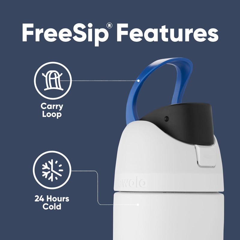 Owala Star Wars FreeSip Insulated Stainless Steel Water Bottle with Straw for Sports and Travel, BPA-Free, 24-Ounce, Stormtrooper - Image 3