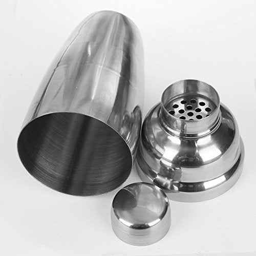 Anything & Everything Stainless Steel Plain Cocktail Shaker with Peg Measure - Image 2
