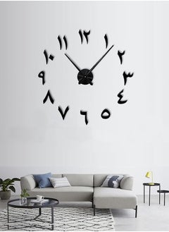 3D Acrylic DIY Wall Clock Large Modern Silent Timepiece Frameless Design Perfect for Living Room, Home Office Black - pzsku/Z4E674A51D5C4539A38C1Z/45/_/1726826316/b37dd0a9-f745-48d7-9431-fd4271c71456