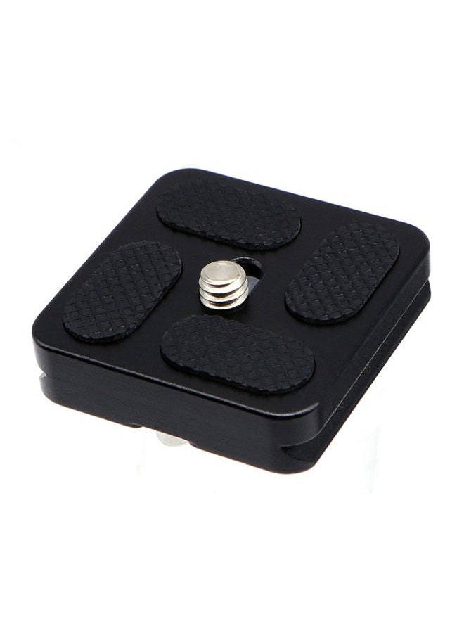 HITHUT PU-40 40mm Universal Quick Release QR Plate with D-Ring Screw for Tripod Monopod Ball Head DSLR Camera, Arca-Swiss Compatible - Image 1