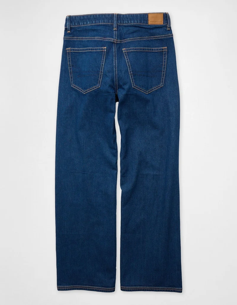 American Eagle  AE Dreamy Drape Low-Rise Ultra Wide-Leg Jean for Women | Best Price UAE