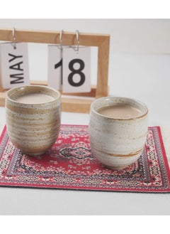 ShebSheb Retro Ceramic Coffee Mug,Coarse Pottery Coffee Cup  - Image 5