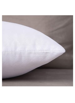 Bluejw 2-Piece Hypoallergenic Feather Silk Cotton Filling Pillow Core Cotton White  - Image 5