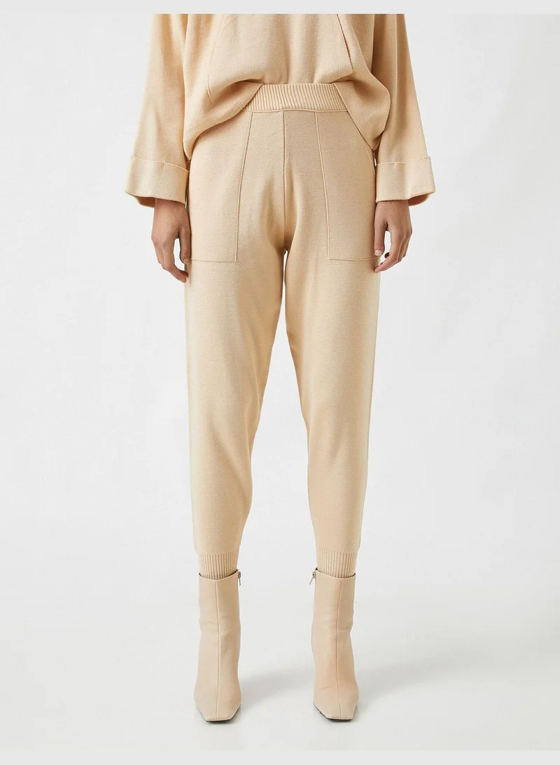 KOTON High Rise Jogger Pants
