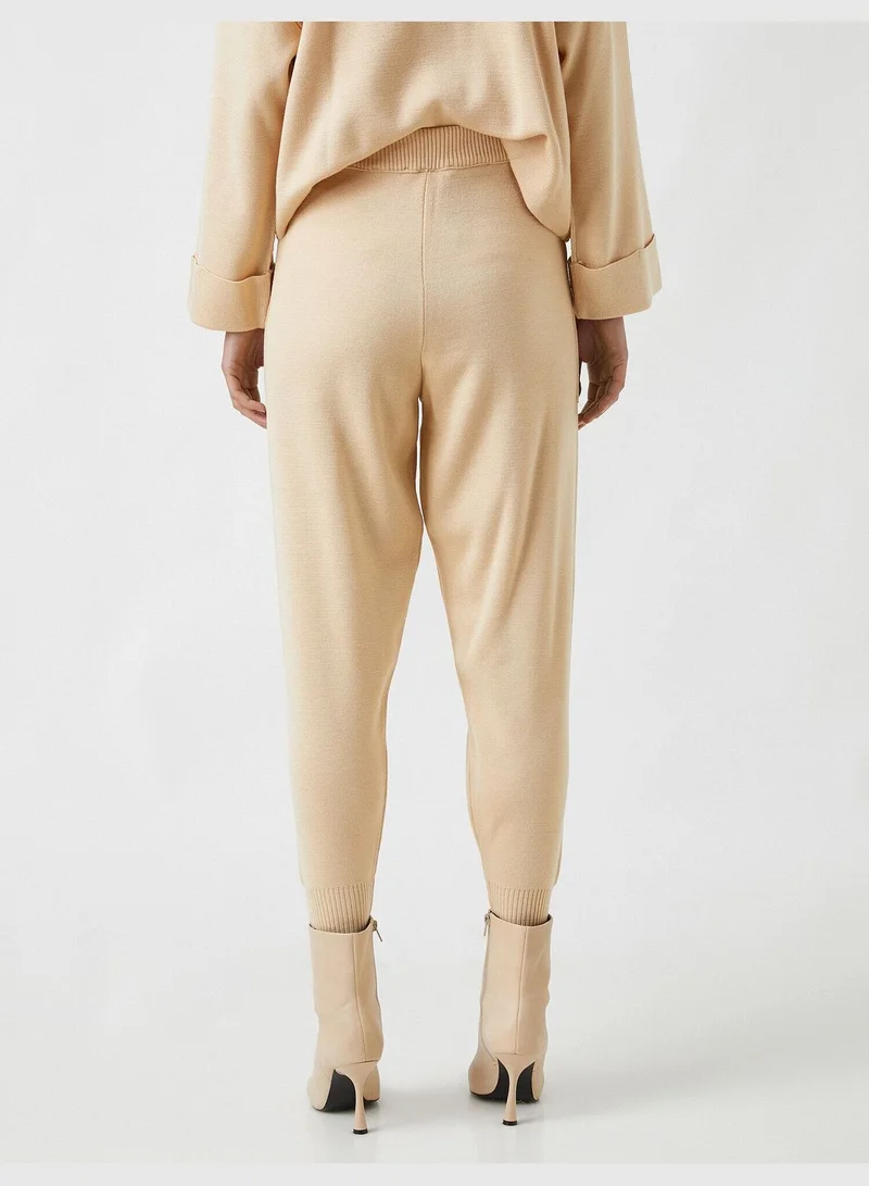 KOTON High Rise Jogger Pants