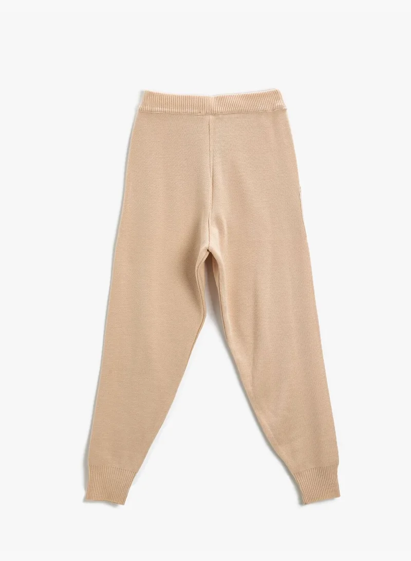 KOTON High Rise Jogger Pants