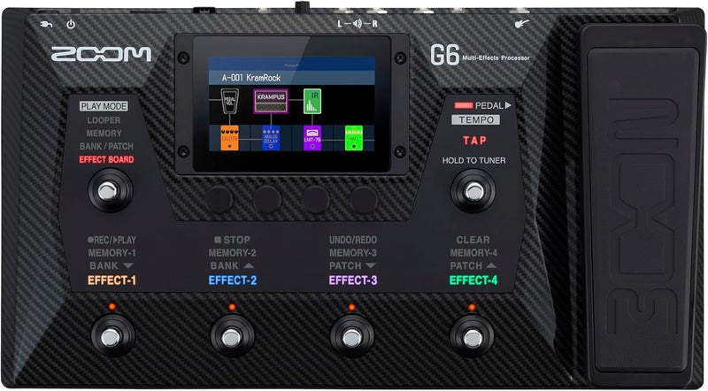 Zoom G6 Guitar Multi-Effects Processor - Image 1