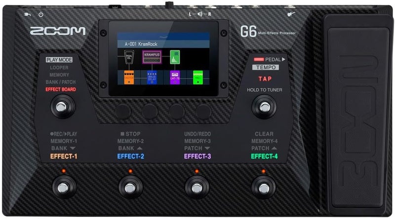 Zoom G6 Guitar Multi-Effects Processor - Image 4