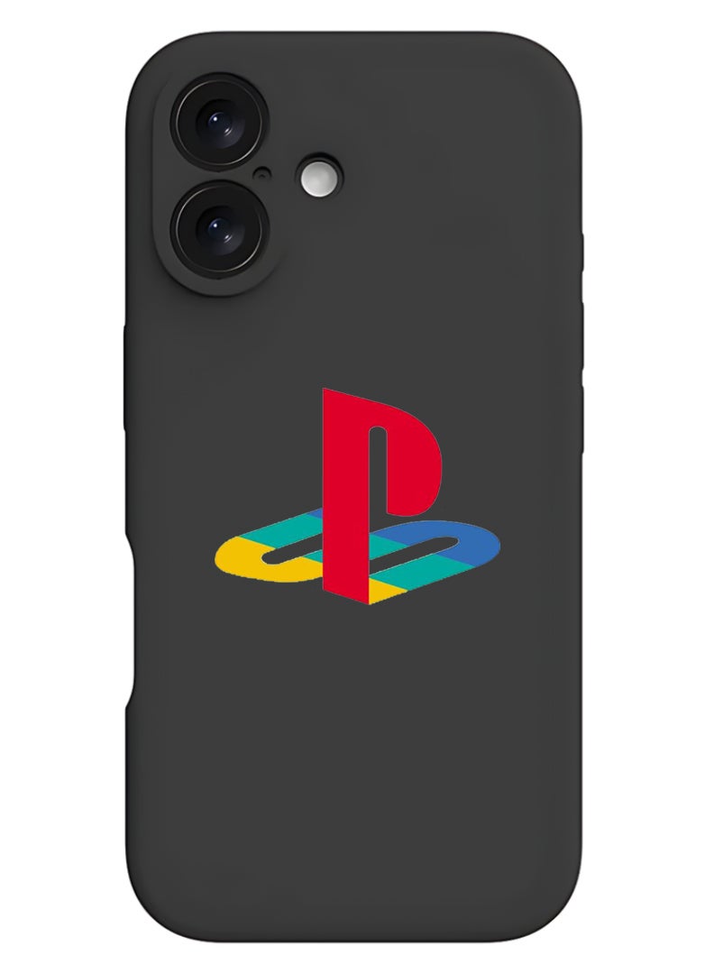 Theodor Protective Slim Fit Case Liquid Silicone Cover with Full Body Protection Anti-Scratch Shockproof Case For Apple iPhone 17 (Black) PS - Image 1