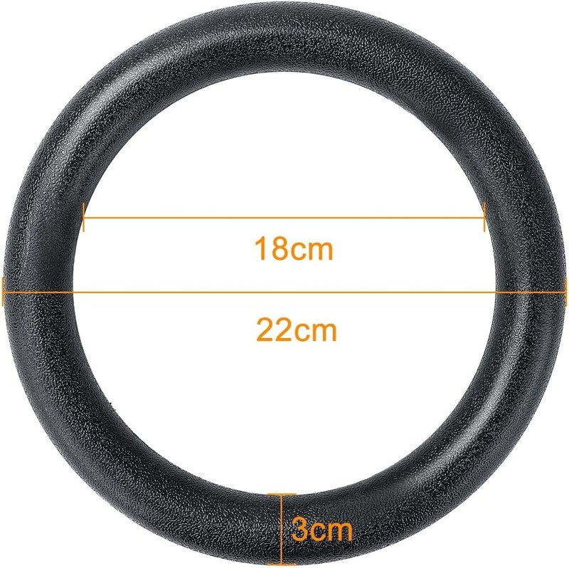 IGNITE WEIGHTS ® Professional Gymnastic Rings | Roman Rings | Pilate Rings |1000 lbs Capacity with 14.5ft Adjustable Buckle Straps for Cross Fitness Functional Training for Home Gym Full Body Workout - Image 2