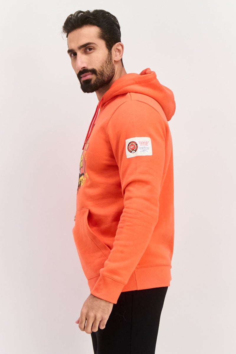 Reebok x Looney Tunes Men Sportswear Fit Outdoor Sweatshirts, Orange - Image 2