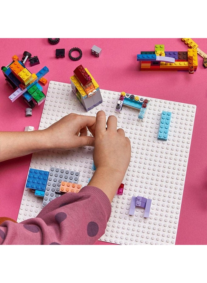 LEGO - Lego Classic White Baseplate 11026 Building Kit For Kids 1 Piece - Image 1