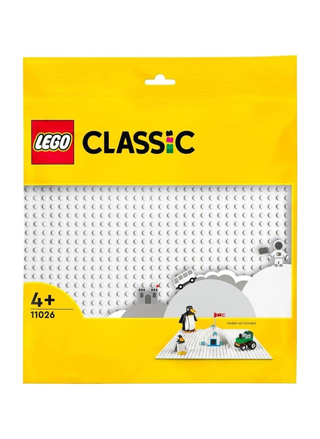 LEGO - Lego Classic White Baseplate 11026 Building Kit For Kids 1 Piece - Image 1
