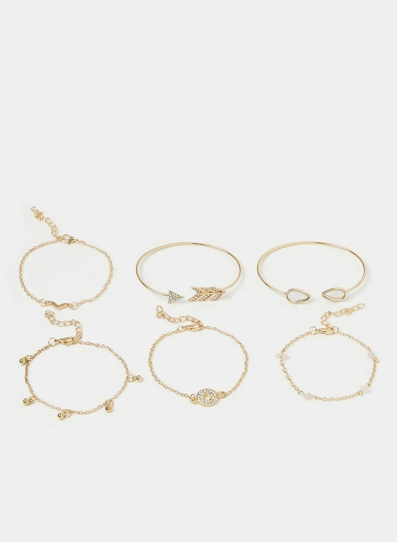 Styli Set Of 5 Arrow Ball Drop Bracelet