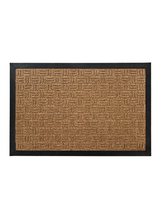 هوني بي 94059200SN صندل كيبر دواسة باب للمدخل مستطيلة الشكل فعالة في التقاط الأوساخ بني وأسود 60 x 90 سم 