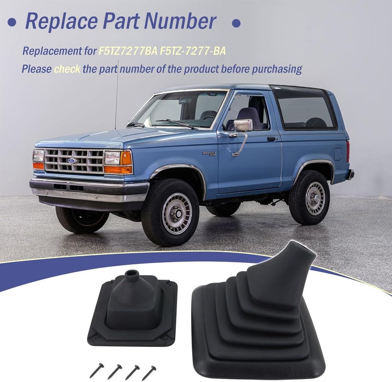 GEATaaT غطاء ذراع نقل الحركة GEATaaT F5TZ-7277-BA لسيارات فورد F150 F250 F350 برونكو (1990-1997) - Image 3