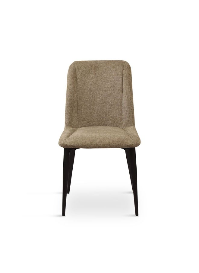 DANUBE HOME Calus Dining Chair - Set of 2 - Light Brown - With 2-Year Warranty  - Image 5