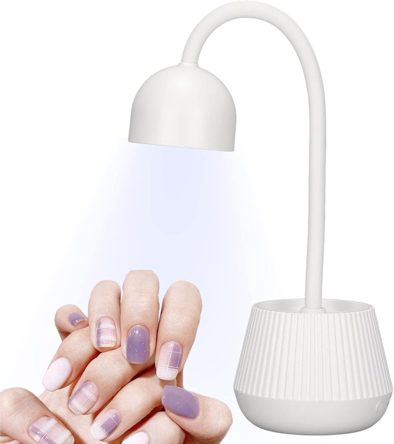 Diyeeni Diyeeni 24W LED Nail Lamp 365nm Nail Polish Curing Light, USB Charging, Gel Nail Light for Home DIY Salon Manicure 
