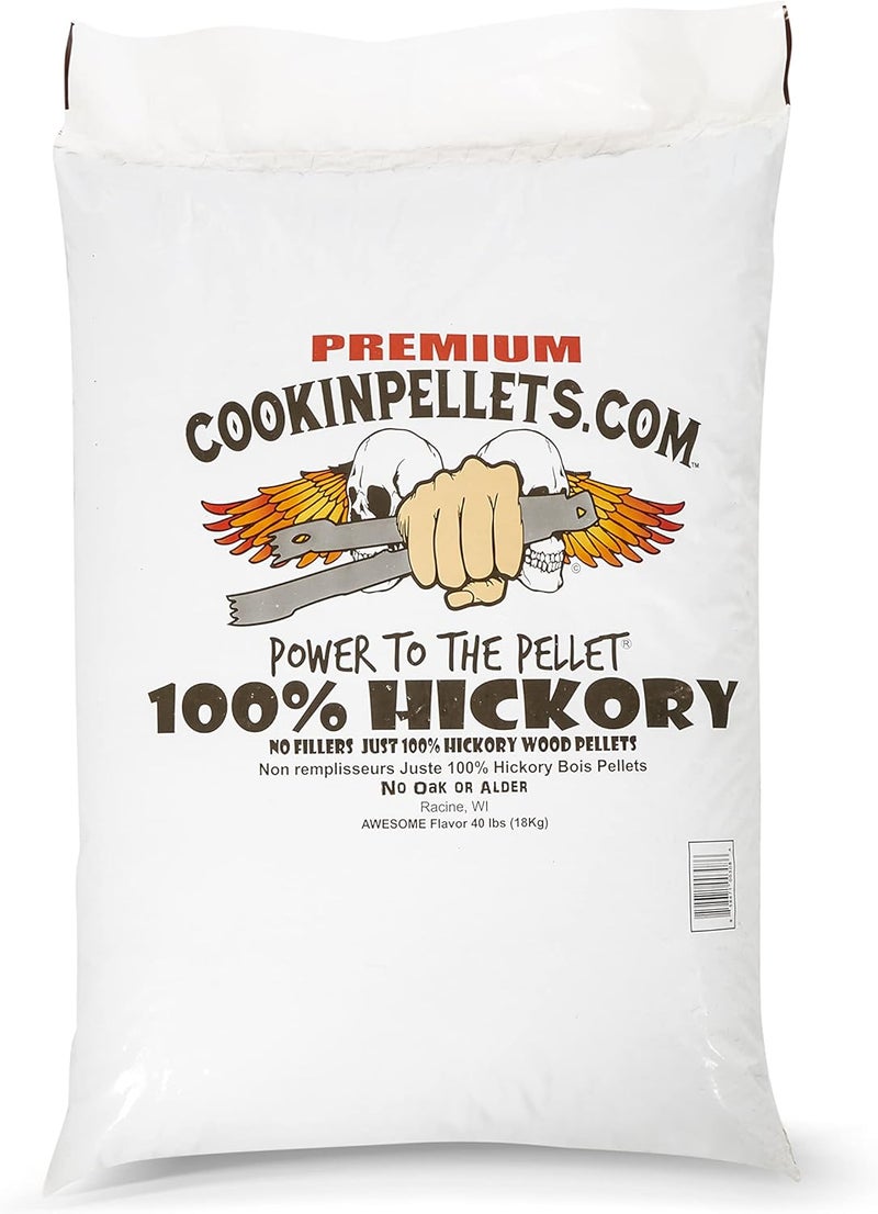 CookinPellets Premium Hickory Grill Smoker Smoking Wood Pellets and Perfect Mix Hickory Cherry, Hard Maple, Apple Wood Pellets, 40 Pound - Image 2