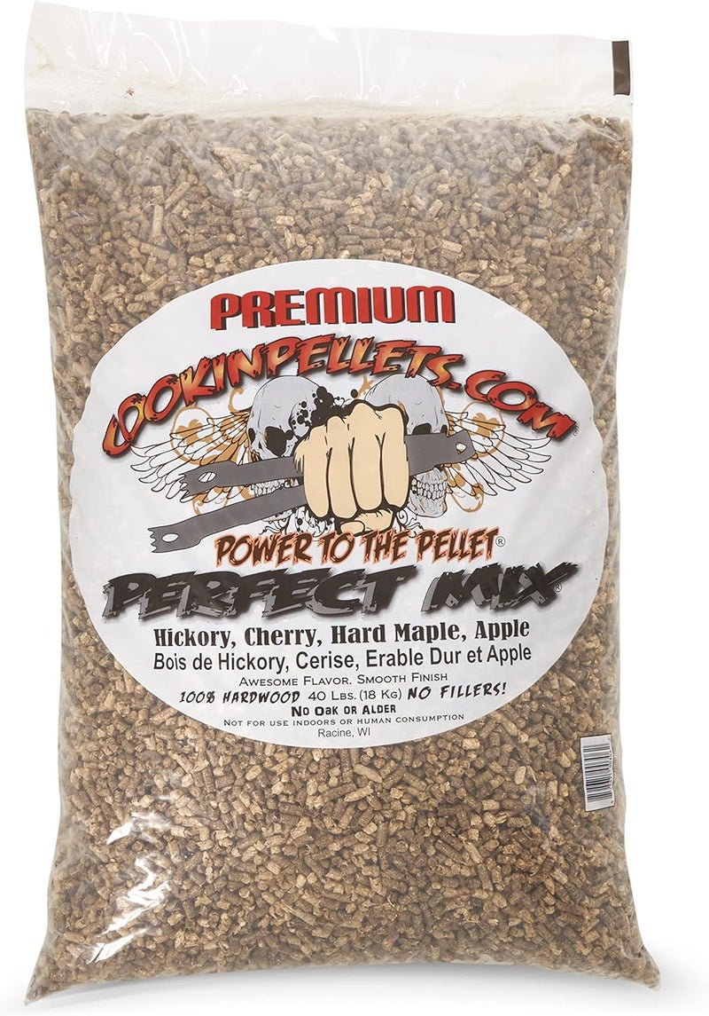 CookinPellets Premium Hickory Grill Smoker Smoking Wood Pellets and Perfect Mix Hickory Cherry, Hard Maple, Apple Wood Pellets, 40 Pound - Image 4
