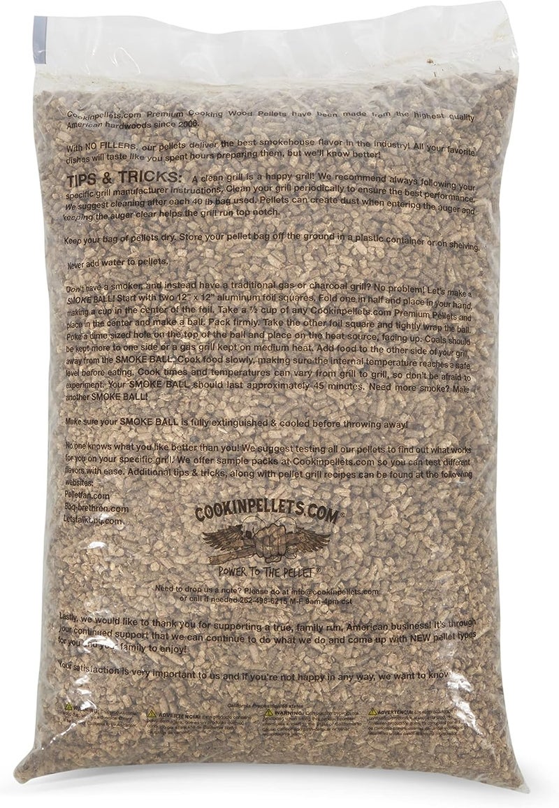 CookinPellets Premium Hickory Grill Smoker Smoking Wood Pellets and Perfect Mix Hickory Cherry, Hard Maple, Apple Wood Pellets, 40 Pound - Image 5