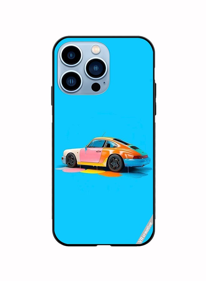 VR CREATIVE Protective Case Cover For Apple iPhone 14 Pro Max Car Design Multicolour - Image 1