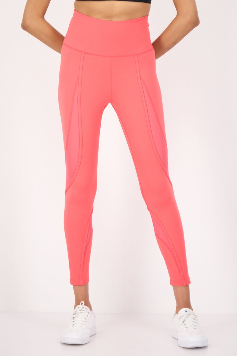 Nike Women Sportswear Fit Training Leggings, Pink  - Image 1