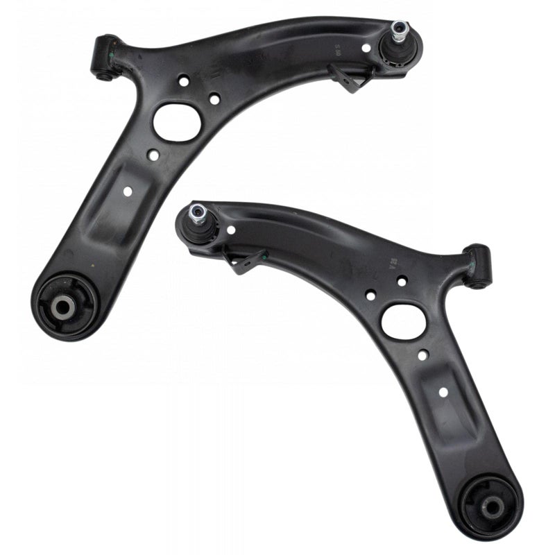 TRQ Front Lower Control Arm with Ball Joint Set Driver Passenger Side Lower Compatible with 20122017 Hyundai Accent