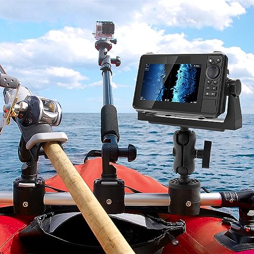 Trasylph Fish Finder Mount Base, Universal 360 Rotation, Black - Image 3