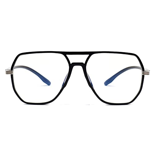 Peter Jones Aviator I Anti Glare Reading Glasses I Unisex I Computer Readers I UV 400 (AG025) - Image 4