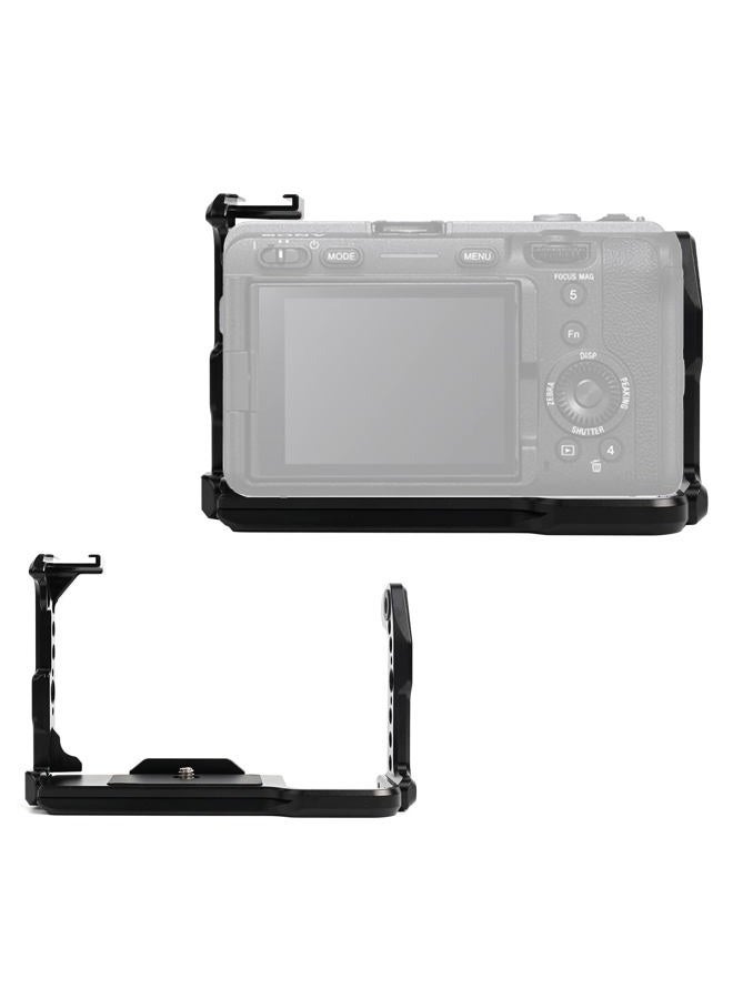 FUGASUN FX30 FX3 Camera Cage, FX3 FX30 Cage with Cold Shoe Port for Sony FX3 FX30 Camera Case Camera Rig Cold Shoe - Image 2
