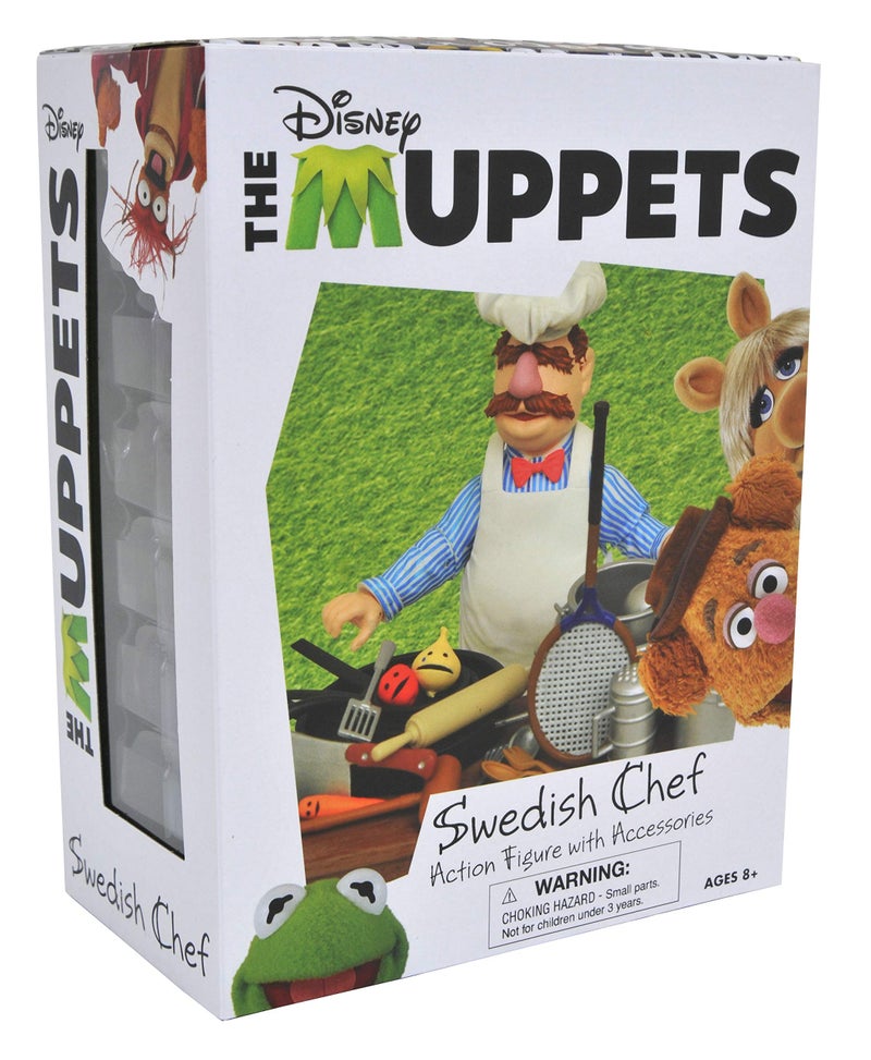DIAMOND SELECT TOYS The Muppets: Swedish Chef Deluxe Figure Set,Multi-color - Image 3