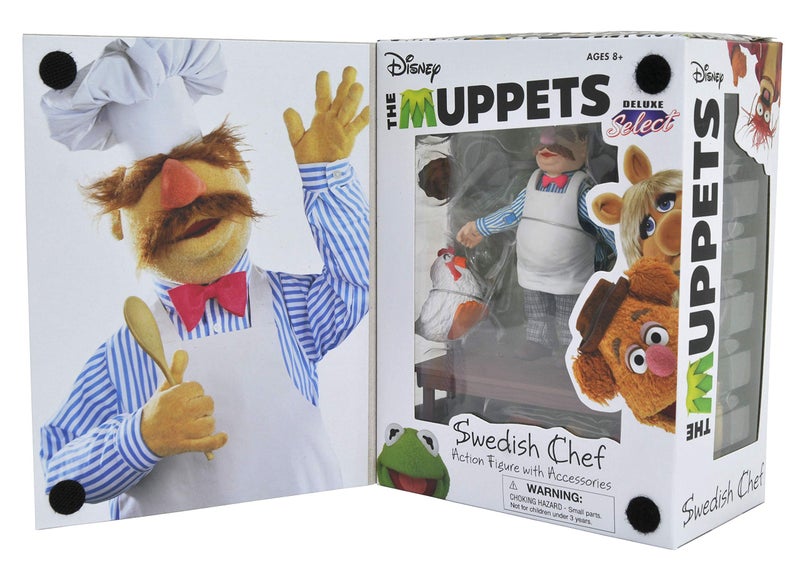 DIAMOND SELECT TOYS The Muppets: Swedish Chef Deluxe Figure Set,Multi-color - Image 4