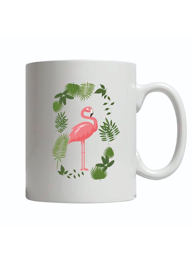 Giftmate Giftmate Flamingo Mug White Ceramic Coffee Mug Gifts for Friends Cute Coffee Mugs  - Image 3