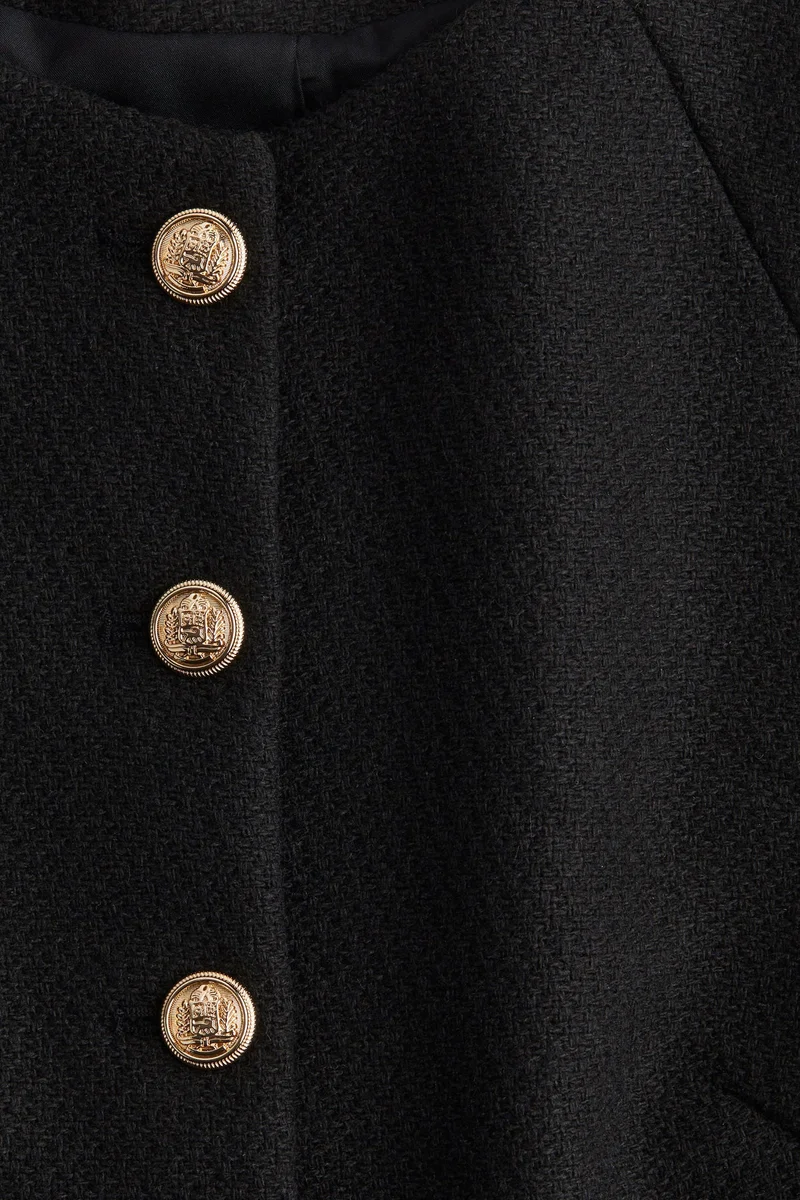 اتش اند ام بلوزة بأزرار أمامية