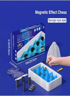 DUZZONA Portable Magnetic Chess Game Set – Durable Magnet Board with Magnetic Stones, Perfect for Travel, Family Fun, and Cognitive Skill Development  - Image 2